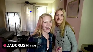 Twin had Hard fuck Session With Their Stepdad &vert; Emma Starletto &vert; Mazzy Grace &vert; 18 year old