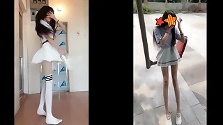 t&period; Asian Girl Show&comma;18yo babe sexy cutie Left or Right part2